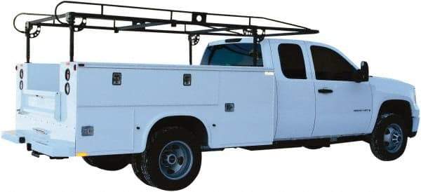 Buyers Products - Steel Ladder Rack - 162" Long, Black, For Use with Single & Dual Rear Wheel Utility Compartments - Strong Tooling