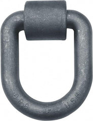 Buyers Products - Steel D-Ring with Integral Bracket - 6" Long, Gray, For Use with Cargo Control - Strong Tooling