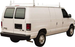 Buyers Products - Steel Ladder Rack - 72" Long, White, For Use with Vans - Strong Tooling