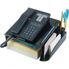 UNIVERSAL - Black Desktop Telephone Stand - Plastic - Strong Tooling