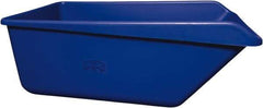 Remco - 149 Gal Blue Rectangular Polyethylene Tub - 21-3/4" High x 32" Diam - Strong Tooling