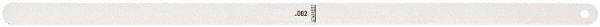 Starrett - Feeler Gages   Thickness (Decimal Inch): 0.0020    Leaf Length (Inch): 12 - Strong Tooling