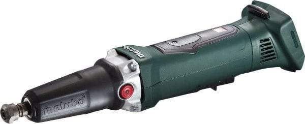 Metabo - 1/4" Collet, 25,000 RPM, Straight Handle Electric Die Grinder - 18 Volts - Strong Tooling