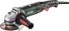 Metabo - 5" Wheel Diam, 11,000 RPM, Corded Angle & Disc Grinder - 5/8-11 Spindle, 120 Volts, 10.2 Amps - Strong Tooling