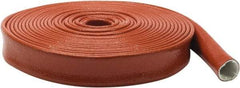 Atlantex - 1-3/4" ID Red/Orange Knit Firesleeve for Hoses - 50' Long, -65 to 500°F - Strong Tooling