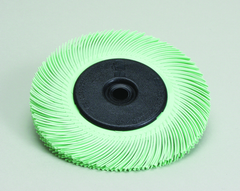 6 x 1" - 1 Micron Grit - Ceramic - Radial Bristle Brush - Strong Tooling