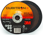 9 x 1/4 x 5/8 Type 27 Q/C Depressed Center Wheel-Cubitron II - Strong Tooling