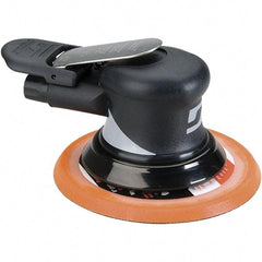 Dynabrade - 12,000 OPM, 18 CFM Air Consumption, Palm Air Orbital Sander - Round Pad, 1/4 NPT Inlet - Strong Tooling