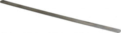 Precision Brand - 0.001 Inch Thick x 1/2 Inch Wide x 12 Inch Leaf Length, Parallel Feeler Gage - High Carbon Steel - Strong Tooling