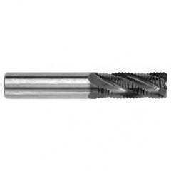 8mm Dia. - 64mm OAL - Bright CBD - Square End Roughing End Mill - 4 FL - Strong Tooling
