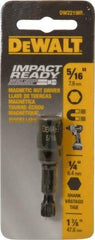 DeWALT - 5/16" Magnetic Nutsetter - 1/4" Hex Drive, 1-7/8" OAL - Strong Tooling