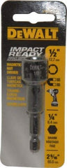 DeWALT - 1/2" Magnetic Nutsetter - 1/4" Hex Drive, 2-9/16" OAL - Strong Tooling