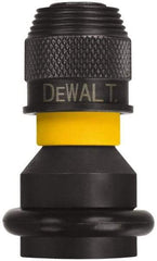 DeWALT - 1/2" Square Size Square to Hex Adapter - 1/4" Square Female Drive, 3" OAL - Strong Tooling