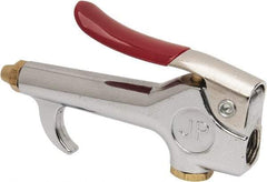 Value Collection - 90 Max psi Brass Thumb Lever Blow Gun - 1/4 NPT, 7/16" Tube Length, Chrome Plated Zinc - Strong Tooling