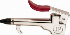 Value Collection - 90 Max psi Rubber Thumb Lever Blow Gun - 1/4 NPT, 1" Tube Length, Chrome Plated Zinc - Strong Tooling