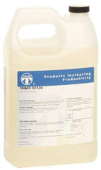 Master Fluid Solutions - Trim SC536, 1 Gal Bottle Cutting & Grinding Fluid - Semisynthetic, For Drilling, Reaming, Tapping - Strong Tooling