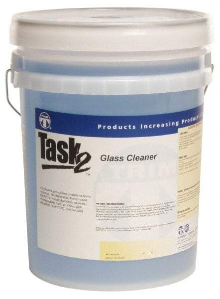 Master Fluid Solutions - 5 Gal Pail Glass Cleaner - 5 Gallon Water Based Cleaning Agent Glass Cleaner - Strong Tooling