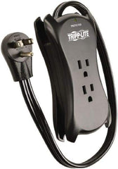 Tripp-Lite - 3 Outlets, 120 VAC15 Amps, 1.5' Cord, Power Outlet Strip - Floor, Keyhole Mount, 5-15 NEMA Configuration, 1.4" Strip - Strong Tooling