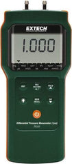 Extech - 1 Max psi, 0.3% Accuracy, Differential Pressure Manometer - Strong Tooling