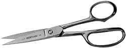 Heritage Cutlery - 3" LOC, 8" OAL Stainless Steel Standard Shears - Ambidextrous, Straight Handle, For General Purpose Use - Strong Tooling