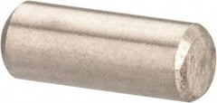 Value Collection - 3/32" Diam x 1/4" Pin Length 316 Stainless Steel Standard Dowel Pin - Bright Finish, 2 Beveled End - Strong Tooling