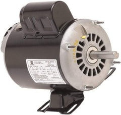 US Motors - 2 Max hp, 1,725 Max RPM, Single Cap Start-Cap Run Electric AC DC Motor - 115/208-230 V Input, Single Phase, 145T Frame, 7/8" Shaft Diam, Rigid Base Mount, ODP Enclosure - Strong Tooling