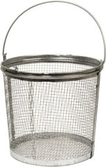 Bio-Circle - Parts Washer Basket - 209.55mm High x 228.6mm Wide x 228.6mm Long, Use with Bio-Circle Parts Washing Systems - Strong Tooling