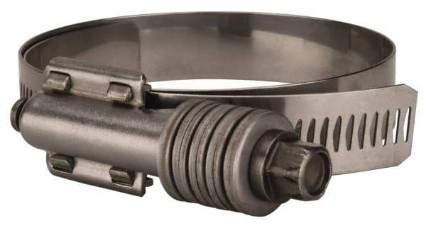 Value Collection - 2-3/4 to 3-5/8" Hose, 5/8" Wide x 0.7" Thick, Constant Torque Clamp - 2-3/4 to 3-5/8" Diam, Grade 301 & 410 Stainless Steel Screw - Strong Tooling