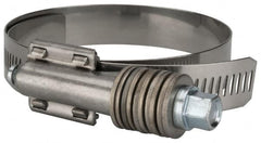 Value Collection - 2-3/4 to 3-5/8" Hose, 5/8" Wide x 0.7" Thick, Constant Torque Clamp - 2-3/4 to 3-5/8" Diam, Grade 304 Stainless Steel/Carbon Steel Screw - Strong Tooling