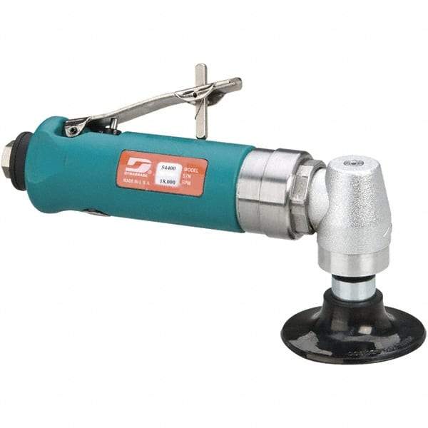 Dynabrade - 3" Max Disc, 18,000 RPM, Pneumatic Handheld Disc Sander - 41 CFM, 1/4" Inlet, 0.7 hp, 90 psi - Strong Tooling