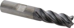 Kennametal - 1/2", 4 Flute, Solid Carbide, 0.06" Corner Radius End Mill - 3" OAL, 1-1/4" LOC - Strong Tooling