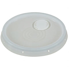 Vestil - Tote & Storage Container Lids For Use With: 3-1/2, 5 & 6 Gallon Pails Width (Decimal Inch): 12.500 - Strong Tooling