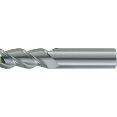 Kennametal - 1", 3 Flute, Single End, Solid Carbide, Corner Radius End Mill - 6" OAL, 37° Helix, Right Hand Flute, 3-1/4" LOC, Right Hand Cut - Strong Tooling