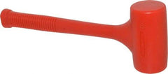 Paramount - 42 oz Head 2-23/64" Face Diam Polyurethane Standard Dead Blow Hammer - 14.7656" OAL, Polyurethane Handle - Strong Tooling