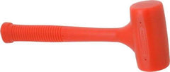 Paramount - 21 oz Head 2-11/64" Face Diam Polyurethane Standard Dead Blow Hammer - 13.5781" OAL, Polyurethane Handle - Strong Tooling