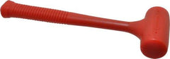 Paramount - 10 oz Head 1-29/64" Face Diam Polyurethane Standard Dead Blow Hammer - 11.0156" OAL, Polyurethane Handle - Strong Tooling