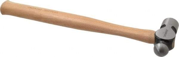 Paramount - 3/4 Lb Head Ball Pein Hammer - Wood Handle, 12-3/4" OAL - Strong Tooling