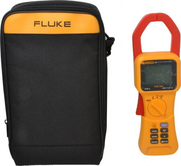 Fluke - 353, CAT IV, CAT III, Digital True RMS Clamp Meter with 2.2835" Clamp On Jaws - 1400 AC Amps, 2000 DC Amps, Measures Current, Frequency - Strong Tooling