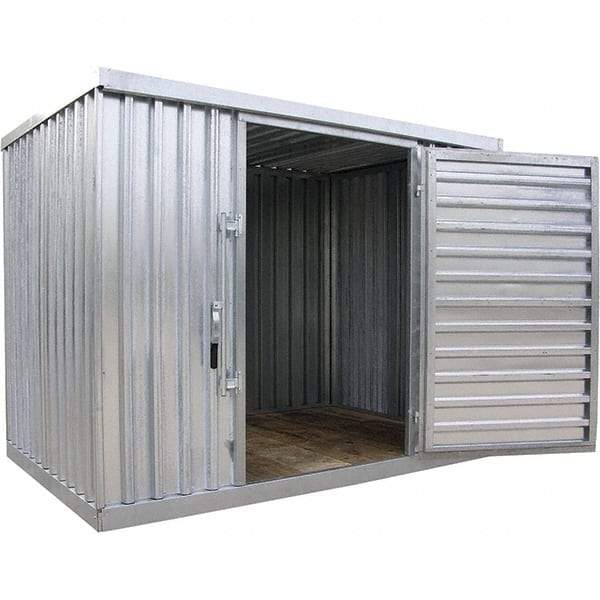 Vestil - 6' Long x 9" Wide, Storage Building - 4 Walls - Strong Tooling