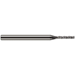 Harvey Tool - Square End Mills Mill Diameter (mm): 0.80 Mill Diameter (Inch): 1/32 - Strong Tooling