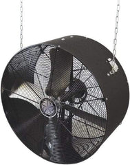 TPI - 42" Blade, Direct Drive, 1/2 hp, 9,000 CFM, Suspension Blower Fan - 7.9 Amps, 120 Volts, 1 Speed, Single Phase - Strong Tooling