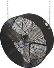 TPI - 36" Blade, Direct Drive, 1/3 hp, 6,500 & 5,400 CFM, Suspension Blower Fan - 5.6 Amps, 120 Volts, 2 Speed, Single Phase - Strong Tooling