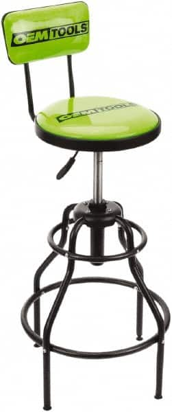 OEM Tools - 300 Lb Capacity, Adjustable Creeper Seat - Steel, 33" High x 20" Wide - Strong Tooling