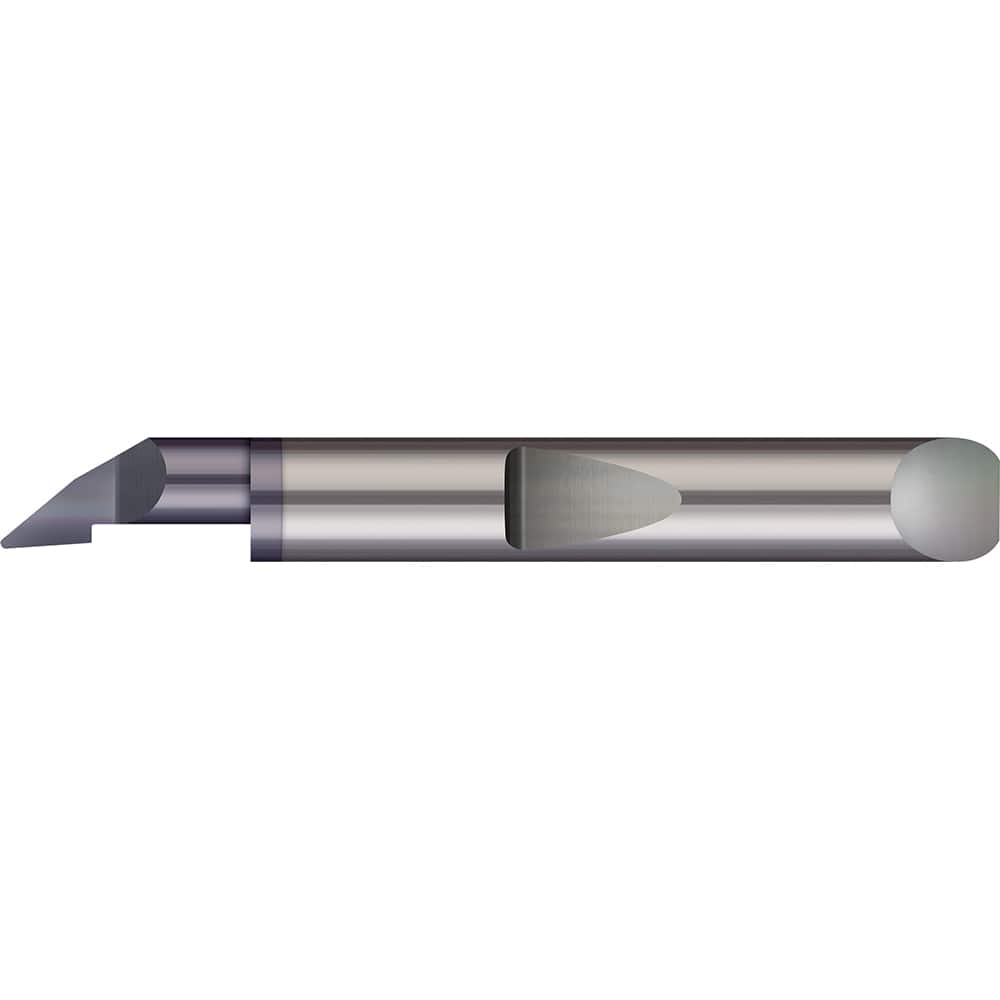 Profiling Tools; Minimum Bore Diameter (Decimal Inch): 0.2160; Maximum Bore Depth (Decimal Inch): 0.4000; Radius: 0.0080; Overall Length (Decimal Inch): 2; Shank Diameter (Inch): 1/4; Projection: Projection; Finish/Coating: AlTiN; Projection (Decimal Inch