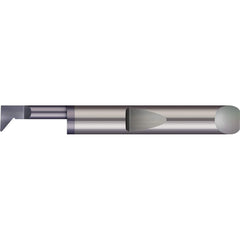 Profiling Tools; Minimum Bore Diameter (Decimal Inch): 0.1980; Maximum Bore Depth (Decimal Inch): 3/8; Radius: 0.0080; Overall Length (Decimal Inch): 2; Shank Diameter (Inch): 1/4; Projection: Projection; Finish/Coating: AlTiN; Projection (Decimal Inch):