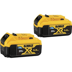 DeWALT - 20 Volt Lithium-Ion Power Tool Battery - 5 Ahr Capacity, 1 hr Charge Time, Series 20V Max - Strong Tooling