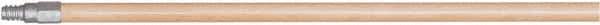 Harper Brush - 60 x 15/16" Wood Squeegee Handle - Threaded Connection, Tan - Strong Tooling