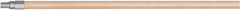 Harper Brush - 60 x 15/16" Wood Squeegee Handle - Threaded Connection, Tan - Strong Tooling