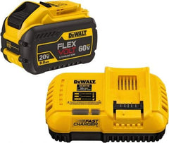 DeWALT - 60 Volt Lithium-Ion Power Tool Battery - 9 Ahr Capacity, 1 hr Charge Time, Series 20/60 FLEXVOLT - Strong Tooling