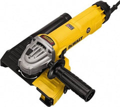 DeWALT - 6" Wheel Diam, 9,000 RPM, Corded Angle & Disc Grinder - 5/8-11 Spindle, 120 Volts, 13 Amps - Strong Tooling